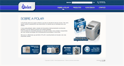 Desktop Screenshot of polarequipamentos.com.br